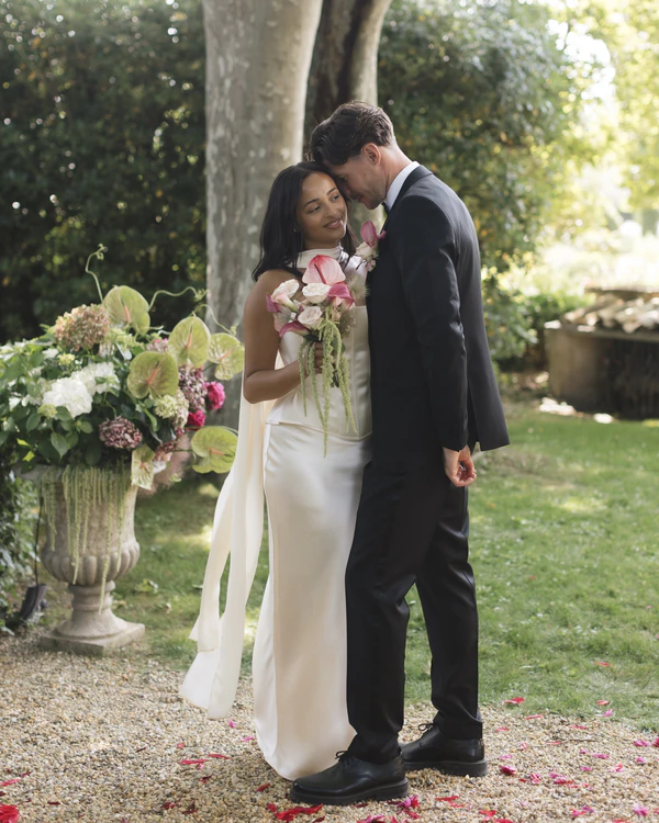 A Romantic Provençal Garden Wedding in France with Pastel Blooms & Antique Details — photo 1