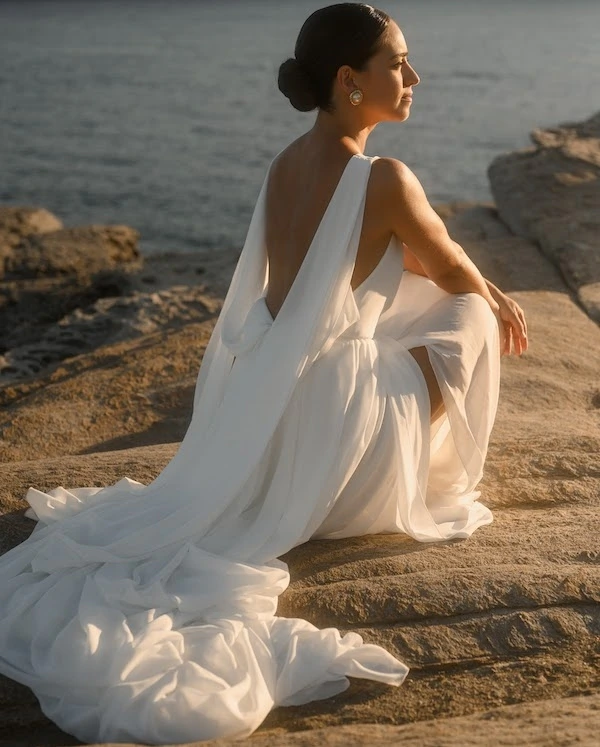 An Intimate Greek Island Wedding