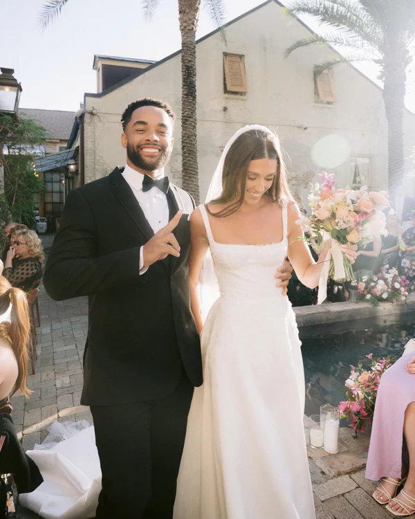 Real Wedding: Kendra & Malik — photo 1
