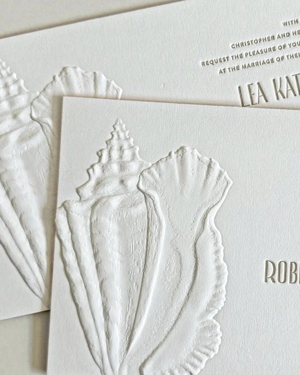 32 Blind Embossed Stationery Ideas