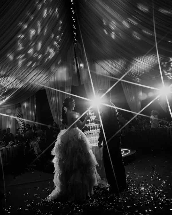 Inside a Lavish Red Custom-Built Wedding in Bangkok