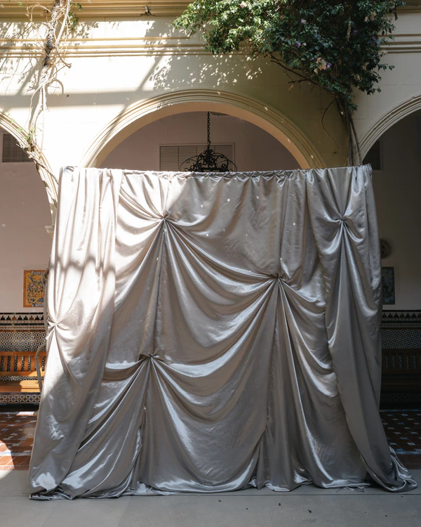 A Modern Coastal Wedding with a Mocha Altar in Altea, Spain