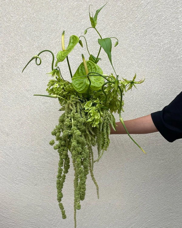 Cascading Flower Bouquets