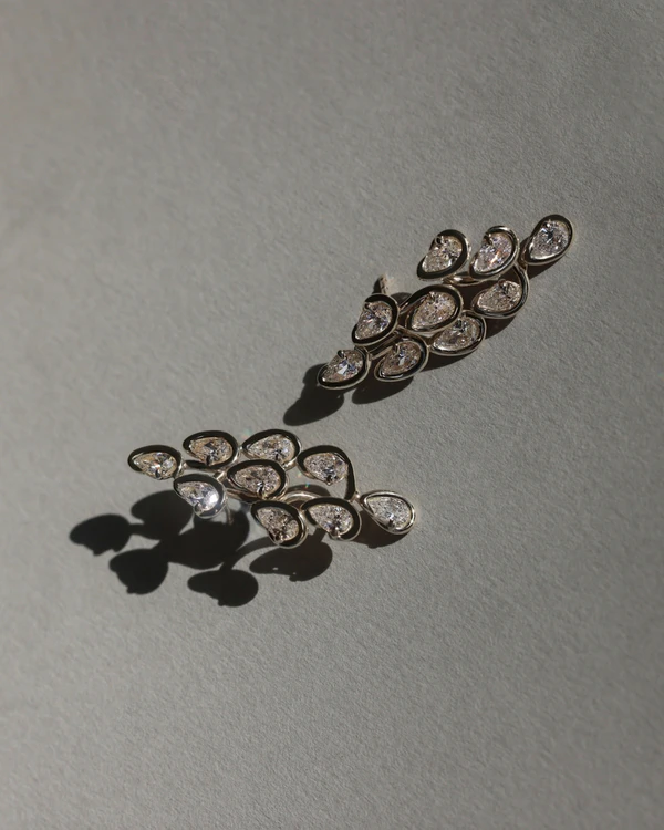 Statement Diamond Earrings for Your Special Day