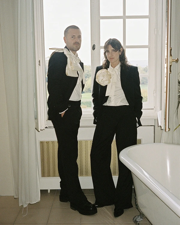 A Fashion Designer's Opulent Wedding in an Enchanting Parisian Château