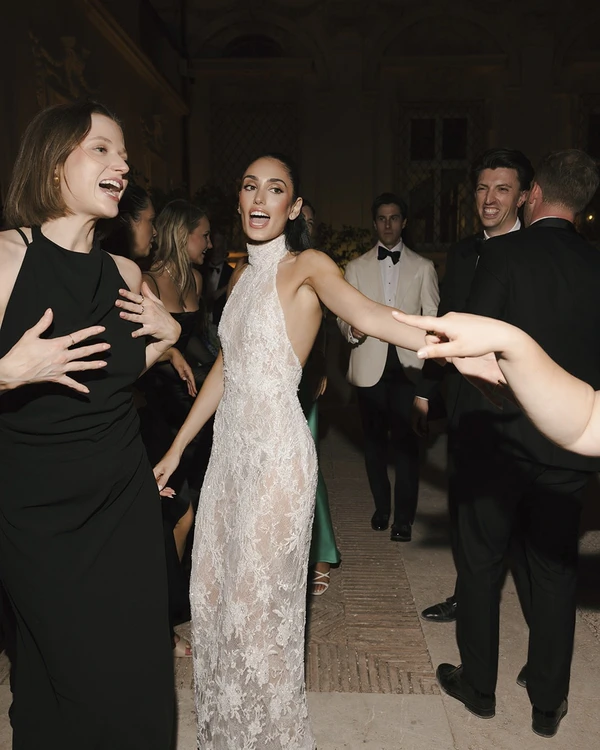 A Dream Wedding in a Baroque Italian Garden Villa
