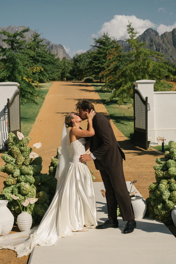 Inside an Artfully Designed Vineyard Wedding Weekend Beneath Table Mountain in South Africa