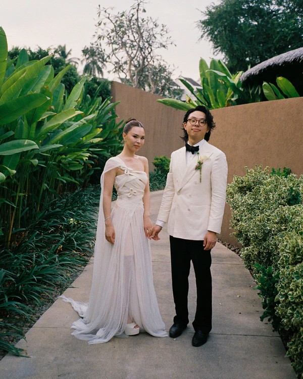 Inside a Bridal Designer's Whimsical Tropical Wedding in Thailand