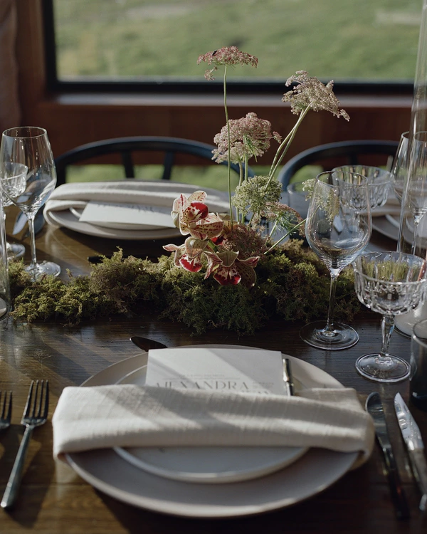 An Elegant Wildflower Wedding with Majestic Ocean Views
