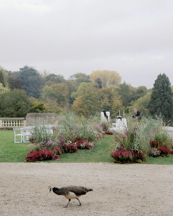 A Fashion Designer's Opulent Wedding in an Enchanting Parisian Château