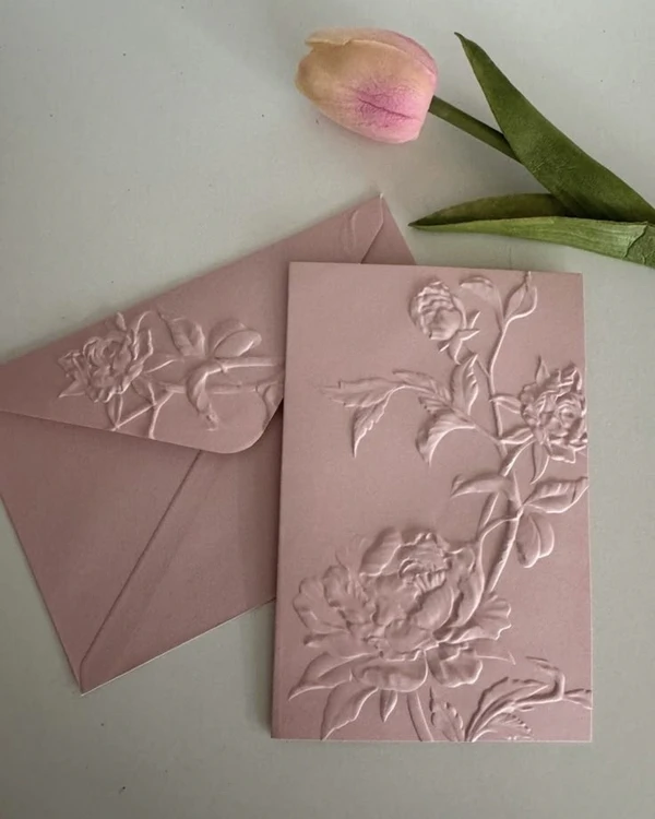 32 Blind Embossed Stationery Ideas