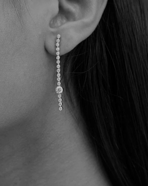 Statement Diamond Earrings for Your Special Day
