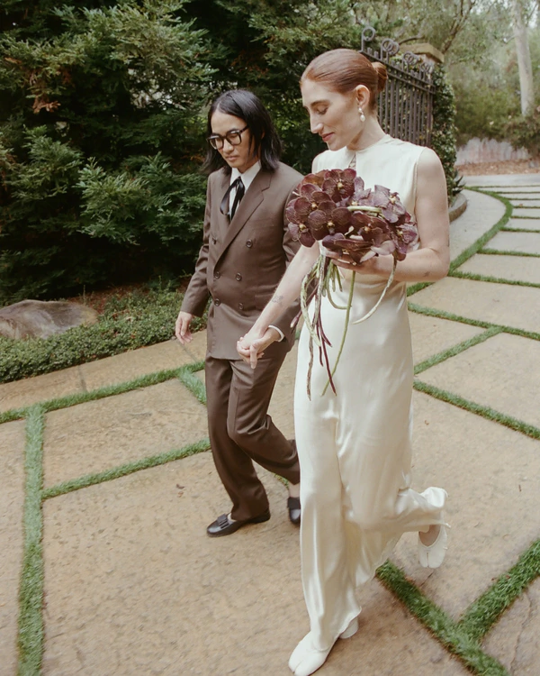 An Intimate Vintage-Inspired Garden Wedding in California