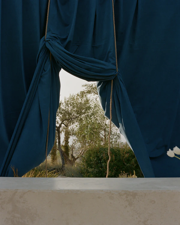 A Cinematic & Artistic Color-Washed Wedding Weekend at Amanzoe in Greece