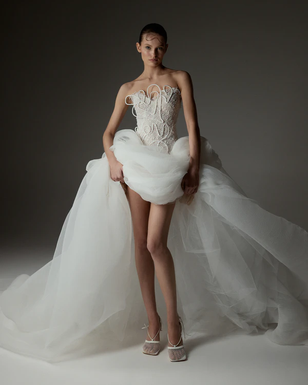 The Chicest Trends from the Spring '25 Bridal Collections