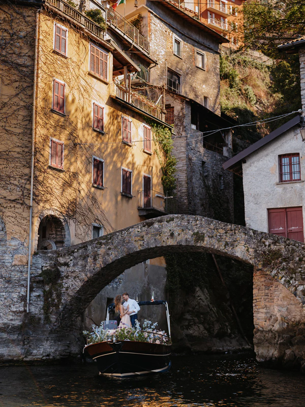 Romantic Wedding Editorial on Lake Como