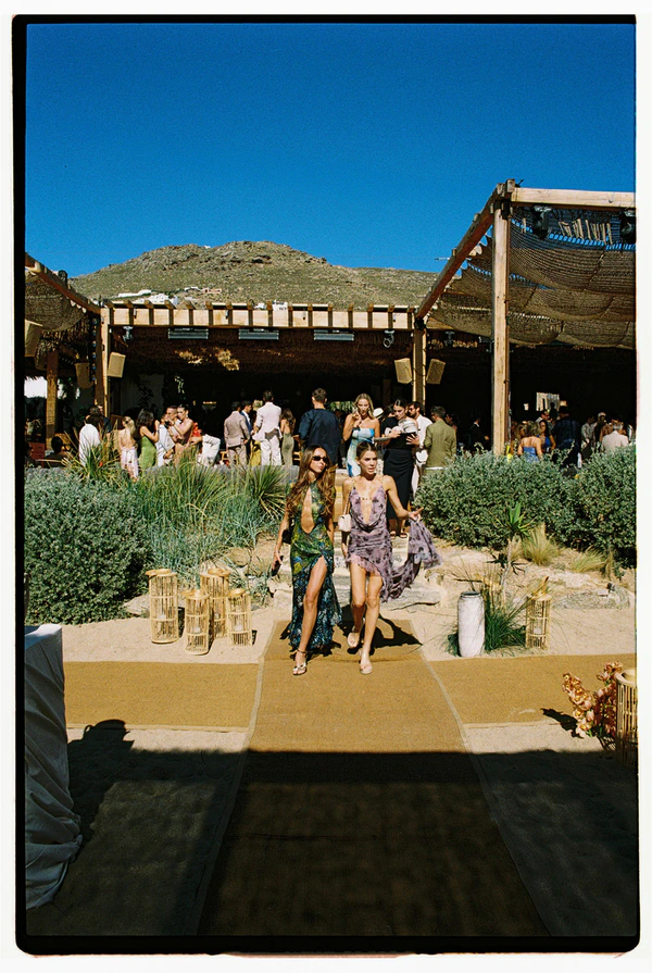 Jewelry Designer Noy Tawil's Mykonos Wedding Weekend Blending Bohemian Luxury & Mediterranean Chic