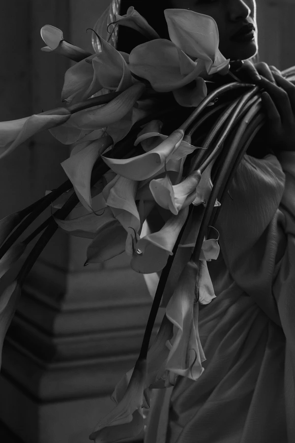 A Symphony of Silk, Light and Blooms