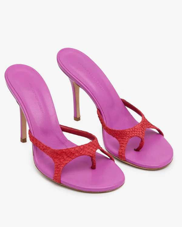 <a href="https://christopheresber.com/products/alocasia-heel-magenta-red">CHRISTOPHER ESBER Alocasia Heel</a>, $1,145