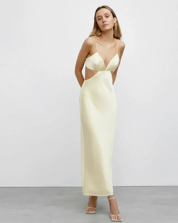 Butter Yellow Bridesmaid Dress Edit