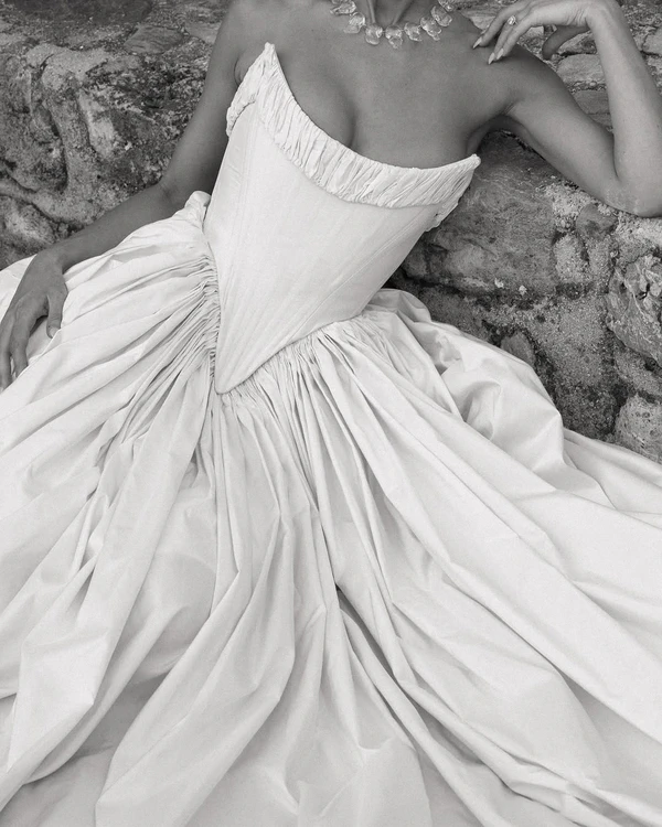 28 Basque Waist Wedding Dresses from the 2026 Bridal Collections