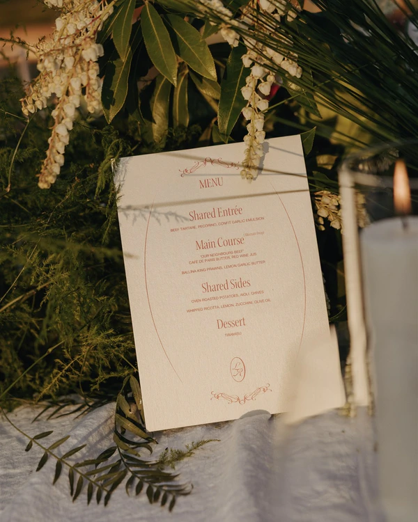 A Slim Aarons Inspired Wedding with Tropical Touches in the Byron Bay Hinterland