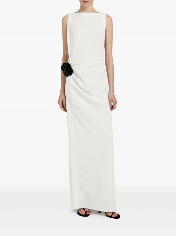 <a href="https://www.farfetch.com/shopping/women/proenza-schouler-rose-embellished-draped-maxi-evening-dress-item-31803496.aspx">PROENZA SCHOULER Dress</a> from Farfetch, $1690