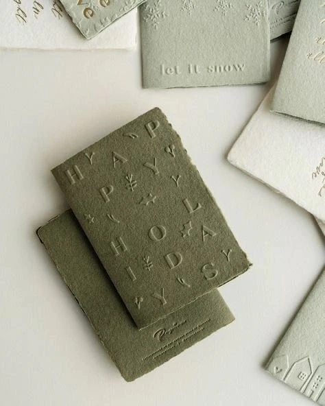 32 Blind Embossed Stationery Ideas
