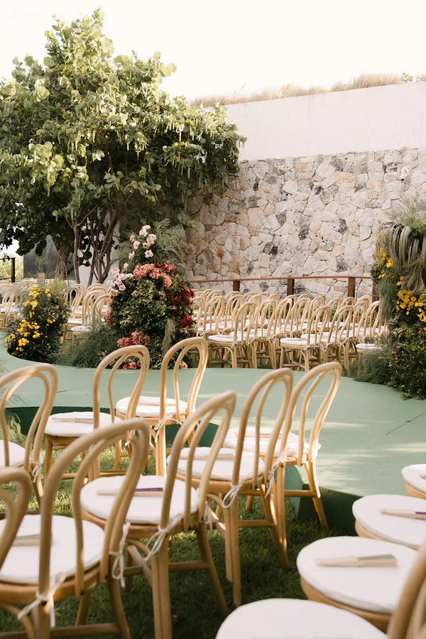 A Colorful Beach Party Wedding Weekend in Riviera Maya, Mexico