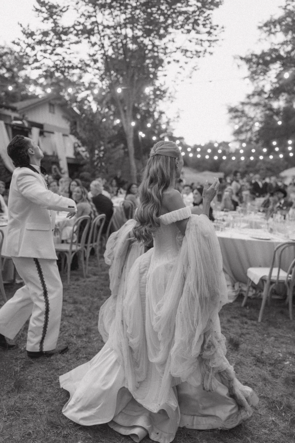 Influencer Jade Mitchell-Clyde's Chic Black-Tie Wedding in California's Gold Country