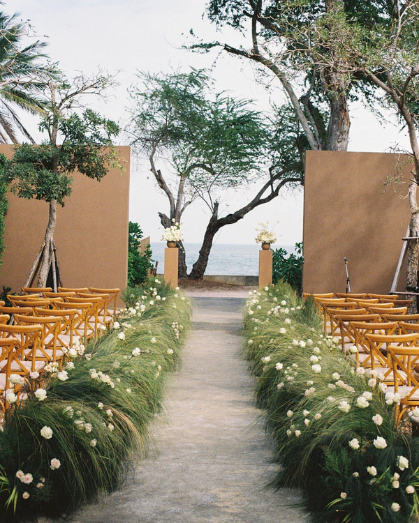 Inside a Bridal Designer's Whimsical Tropical Wedding in Thailand