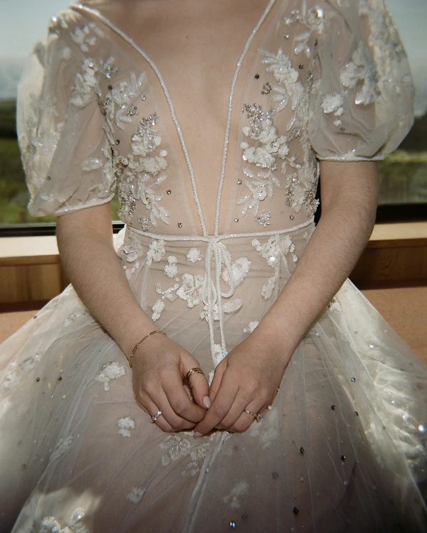 An Elegant Wildflower Wedding with Majestic Ocean Views