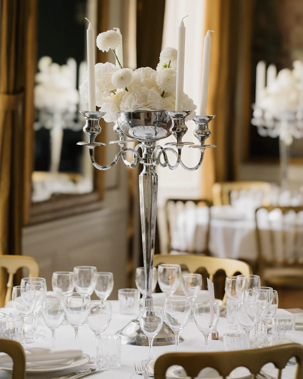 An Elegant Danish Castle Wedding with Contemporary Art Installations