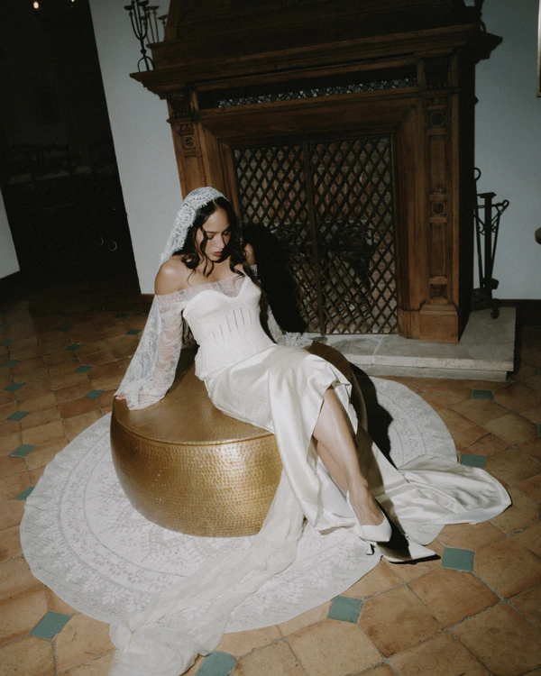 A High Fashion Wedding Laced with Red Roses on the Amalfi Coast, Italy