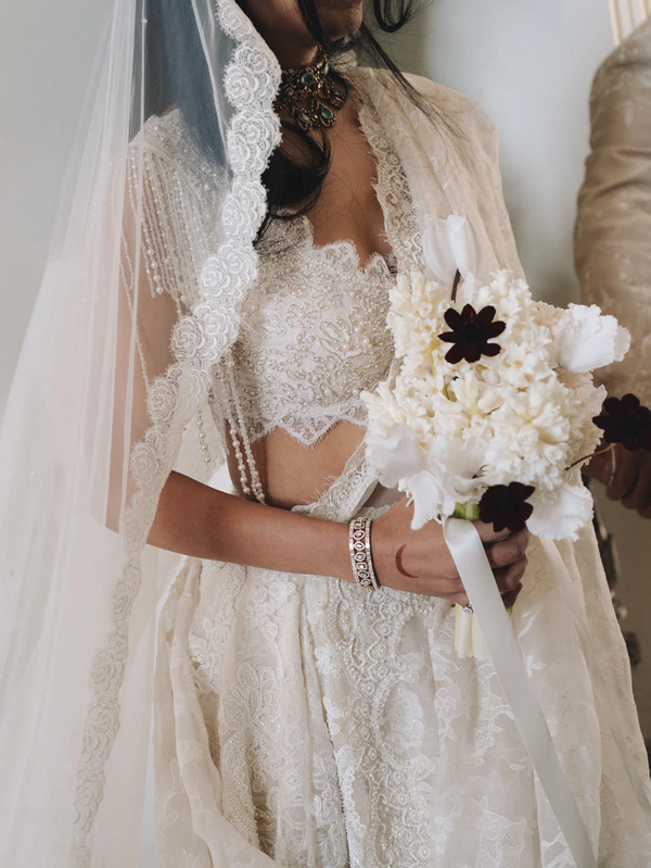 A Two-Day Indian Wedding Inspired by French Bistros, European Gardens & Family Traditions