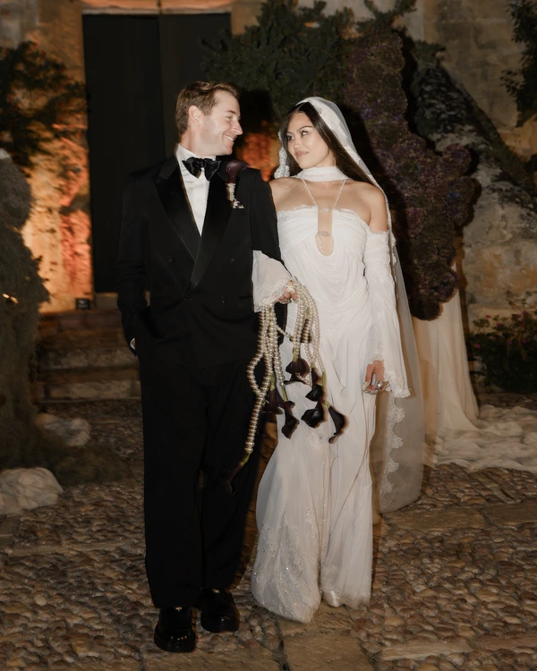 This Galliano-Inspired Bride Brought Mermaidcore to Sicily