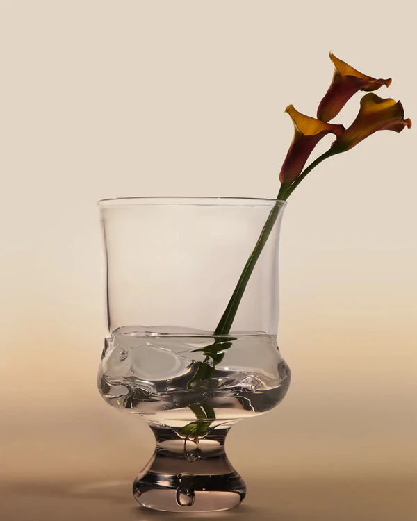 <a href="https://www.abask.com/en-us/products/szklo-studio-hand-blown-glass-footed-vase-2206309001">SZKLO Hand-Blown Glass Footed Vase</a> from Abask, $1,265