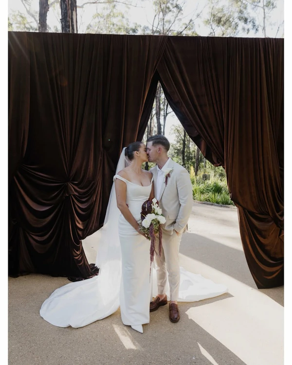 <a href="https://www.instagram.com/thedreamscollectiveweddings/p/DWgIgufkeXj/">The Jackson Ranch by Bannisters</a>, Photographry: <a href="https://www.instagram.com/thedreamscollectiveweddings/">The Dreams Collective Studio﻿</a>