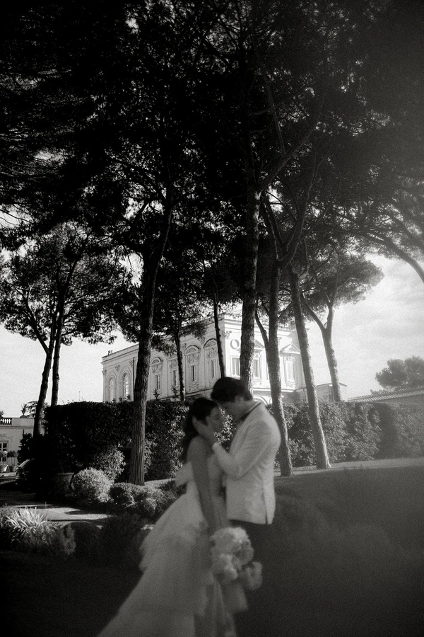 Romantic Wedding Day at the Enchanting Villa Aurelia