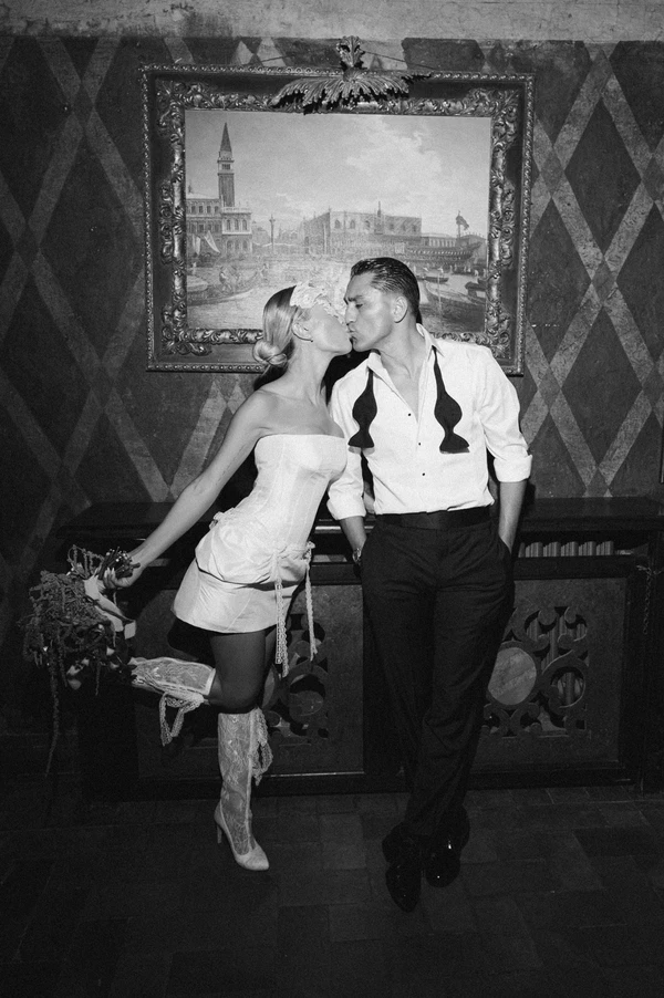 Vintage-Inspired Couture Takes Center Stage at This Chicly Curated Castle Wedding in Rome
