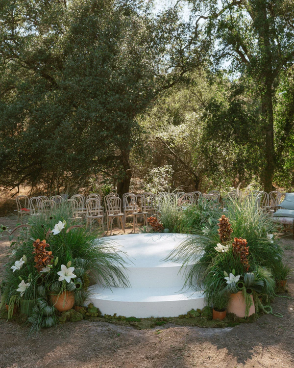 Influencer Jade Mitchell-Clyde's Chic Black-Tie Wedding in California's Gold Country
