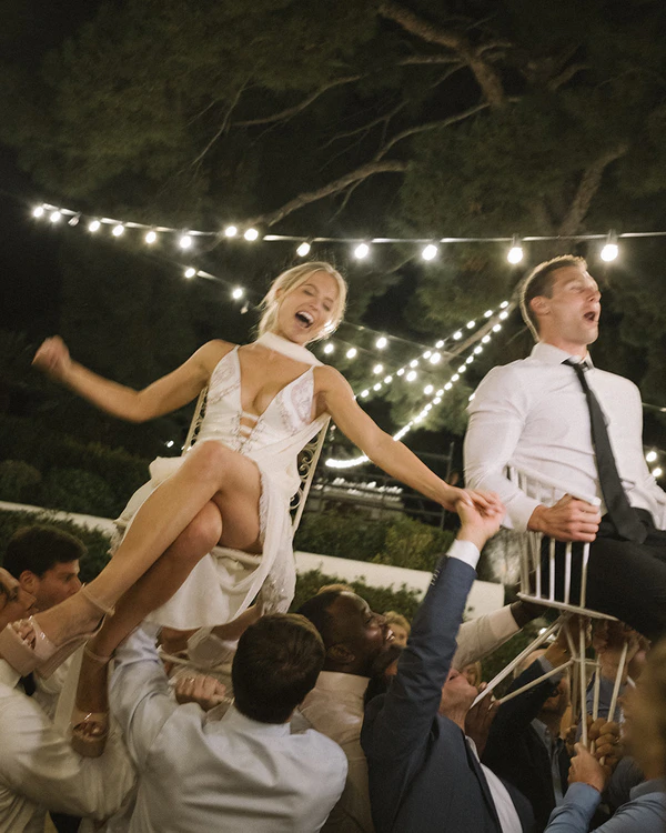 A Chic & Colorful Multi-Day Seaside Celebration in Spain