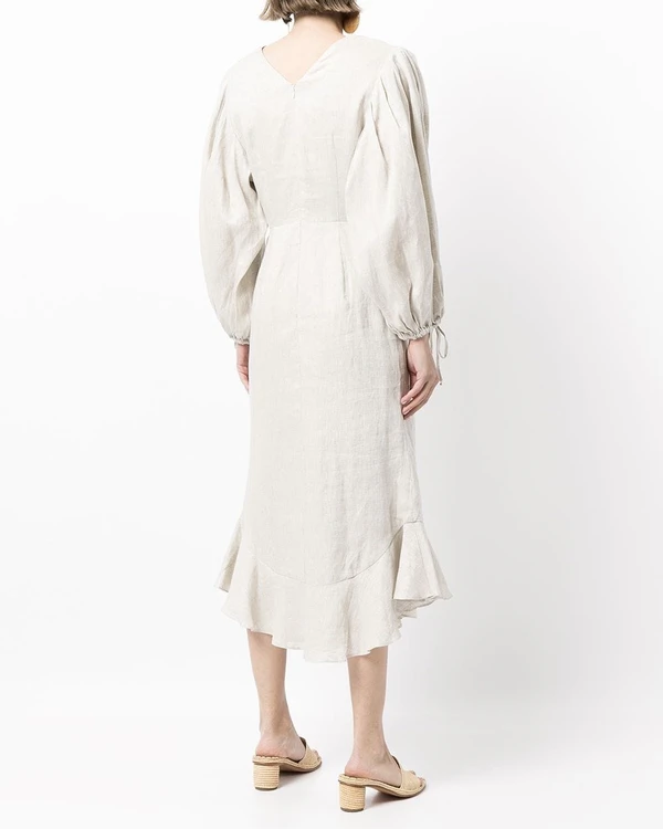 White Linen Dresses for a Summer Wedding