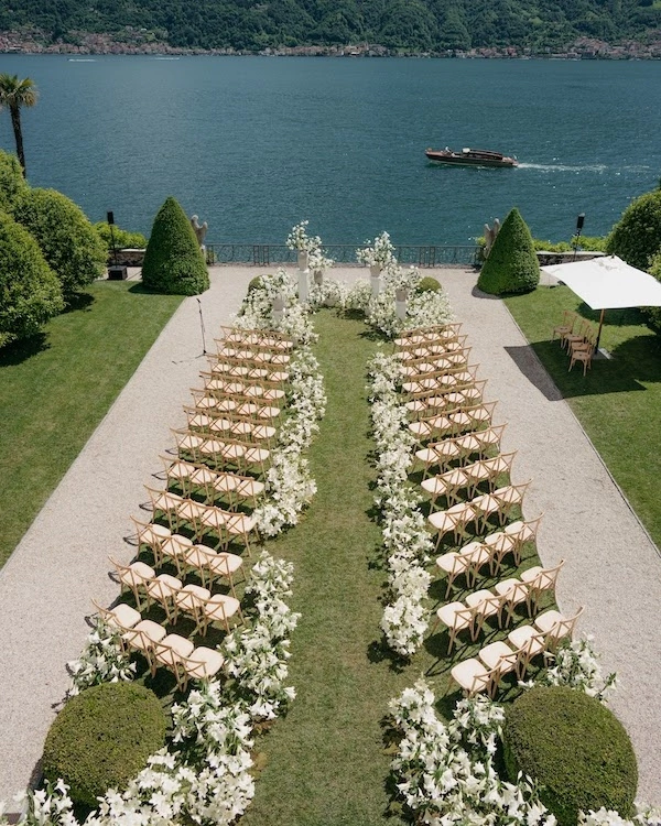A Model & Musician's Chic Lake Como Wedding