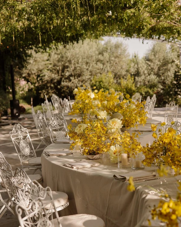 Event Design: Colors for a Summer Wedding
