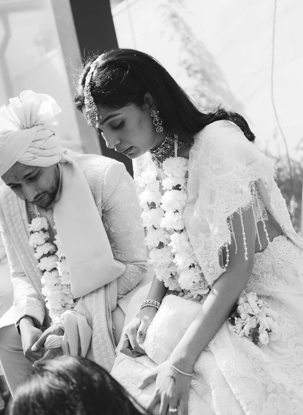 A Two-Day Indian Wedding Inspired by French Bistros, European Gardens & Family Traditions