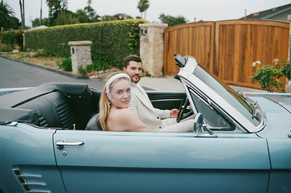 Chic pre-wedding shoot in Santa-Barbara — photo 10