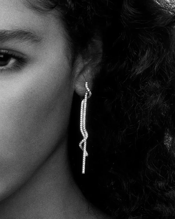 Statement Diamond Earrings for Your Special Day