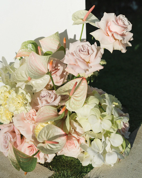 A Chic & Colorful Multi-Day Seaside Celebration in Spain