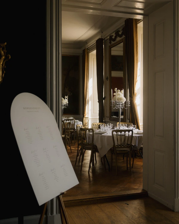 An Elegant Danish Castle Wedding with Contemporary Art Installations